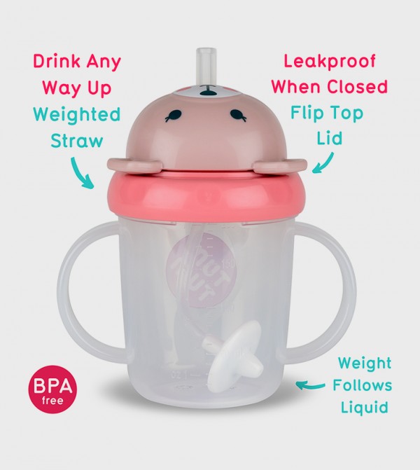 TUM TUM  - Pink Sippers & Cups