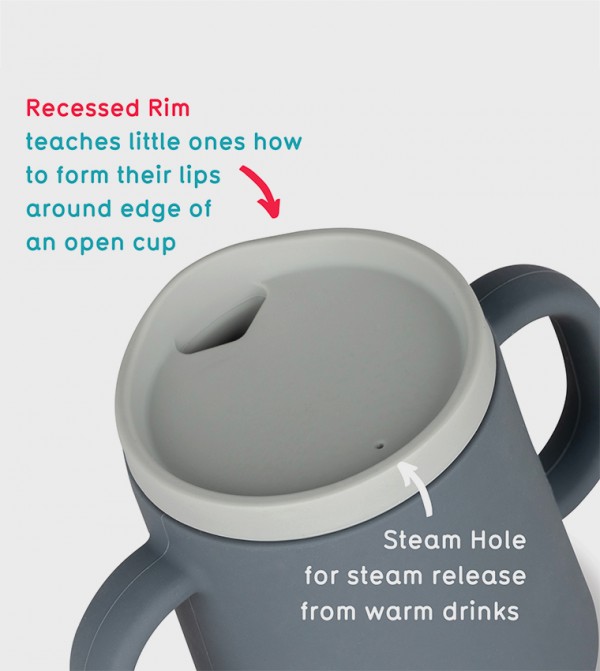 TUM TUM  - Grey Sippers & Cups