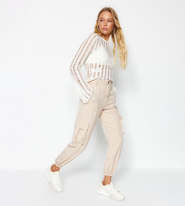 Trendyol Trendyol  - Beige Regular Pants