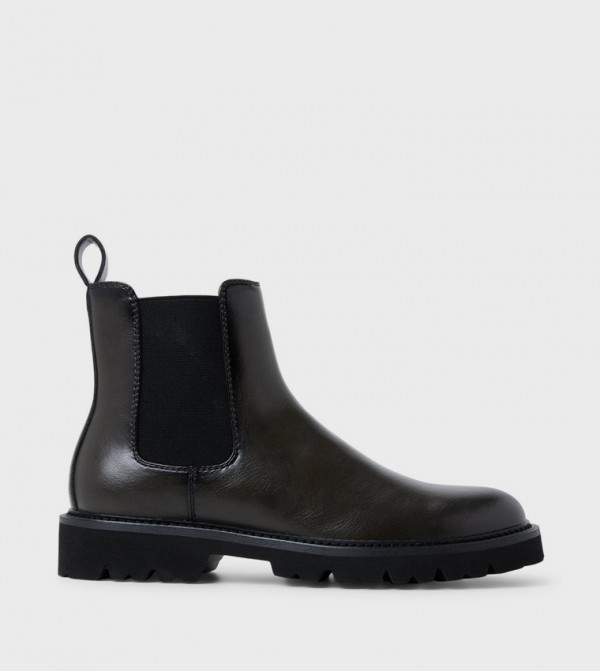 Call it Spring  Boots - Green Chelsea Boots