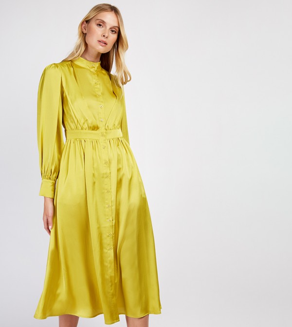 Little Mistress Little Mistress - Yellow Casual Dresses