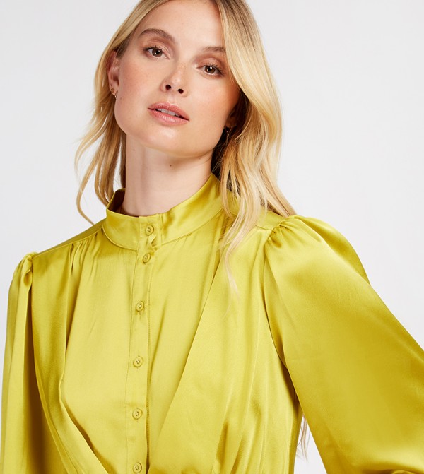 Little Mistress Little Mistress - Yellow Casual Dresses