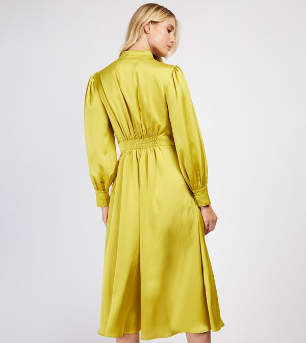 Little Mistress Little Mistress - Yellow Casual Dresses