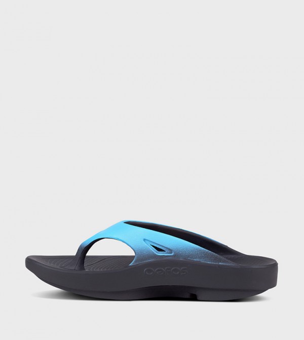 OOFOS  - Blue Flip-Flops
