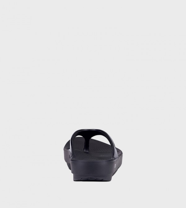 OOFOS  - Black Flip-Flops