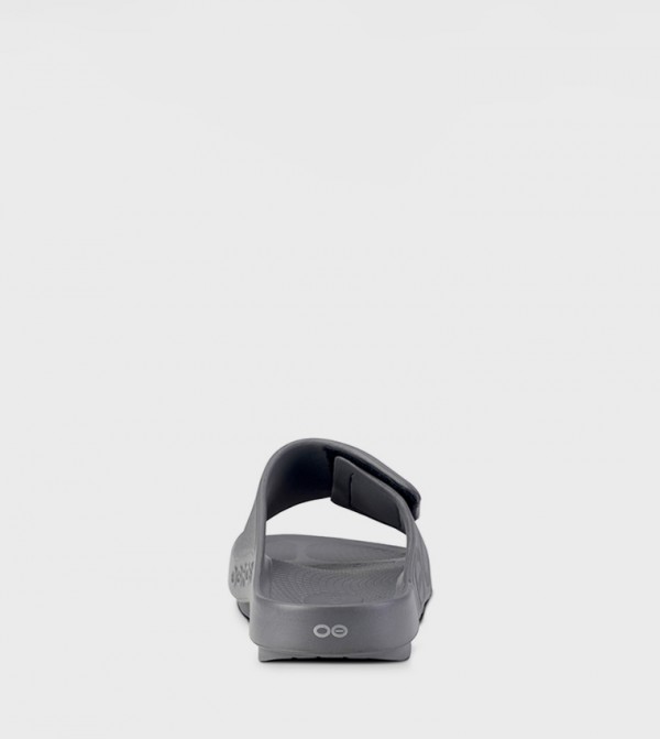 OOFOS  - Grey Slides