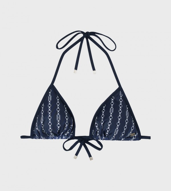 تومي هيلفيغر  توب بكيني  - كحلي Bikini Tops