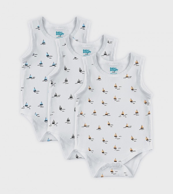Babies Basic  - White Bodysuit