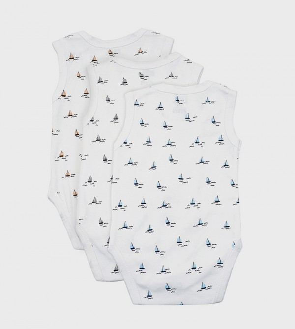 Babies Basic  - White Bodysuit