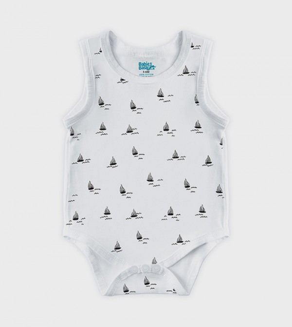 Babies Basic  - White Bodysuit