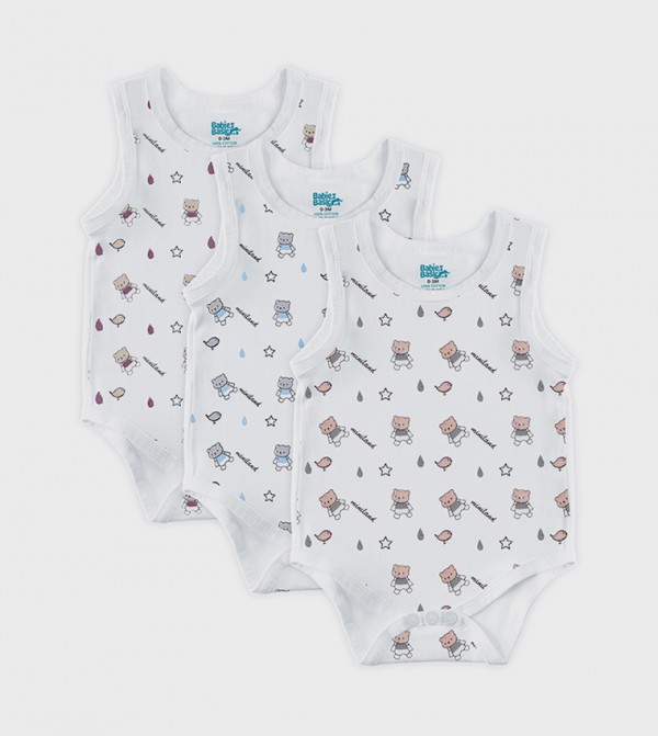 Babies Basic  - White Bodysuit