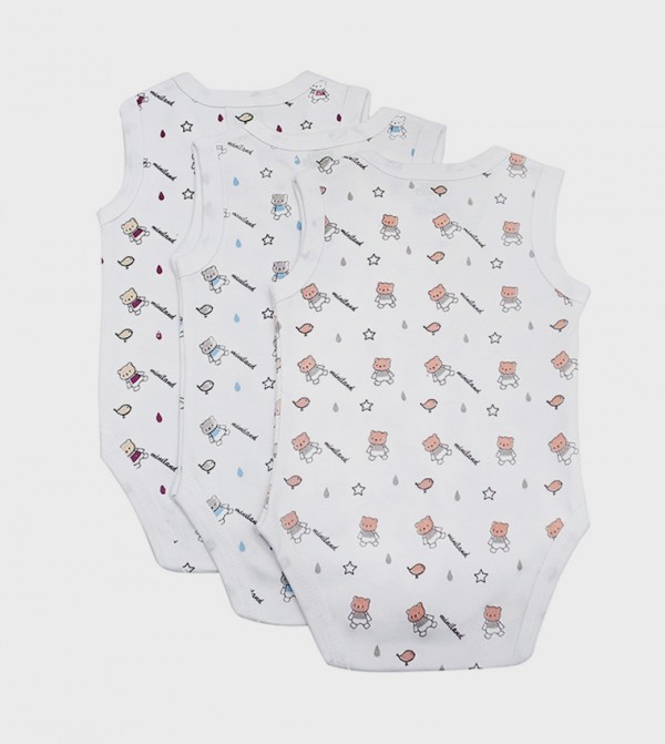 Babies Basic  - White Bodysuit