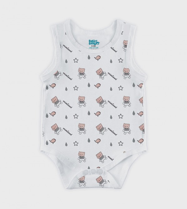 Babies Basic  - White Bodysuit