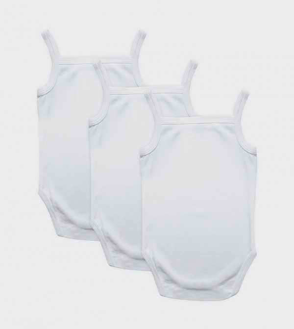 Babies Basic  - White Bodysuit