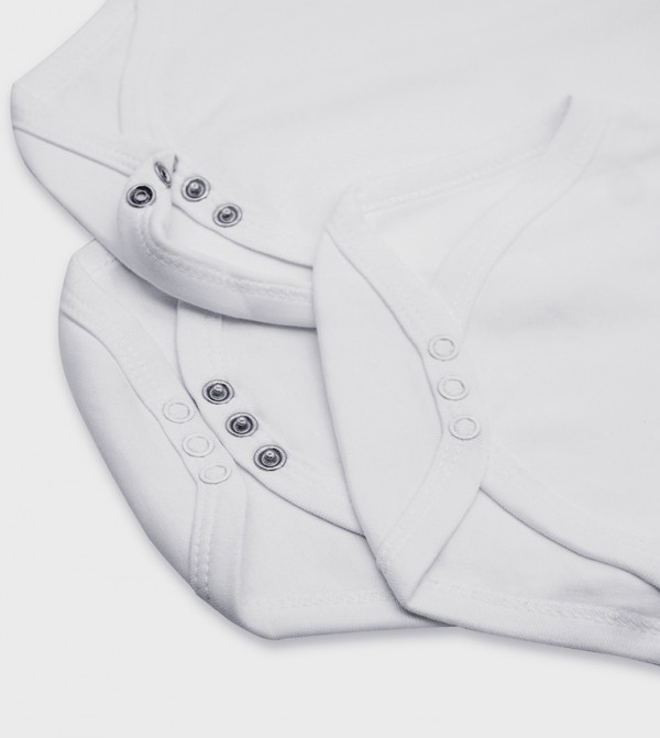 Babies Basic  - White Bodysuit