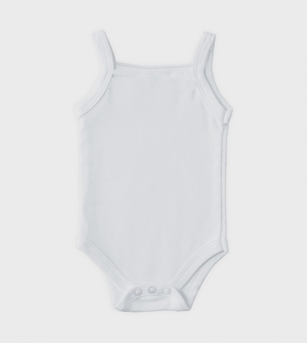 Babies Basic  - White Bodysuit