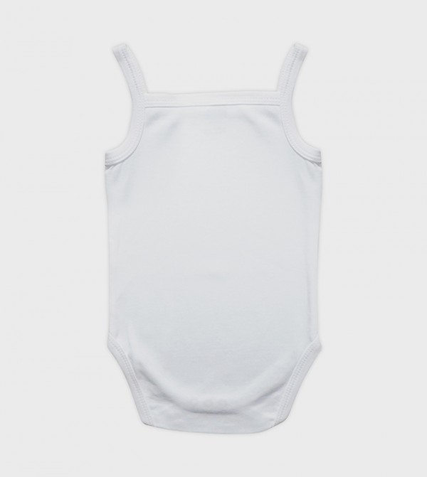 Babies Basic  - White Bodysuit