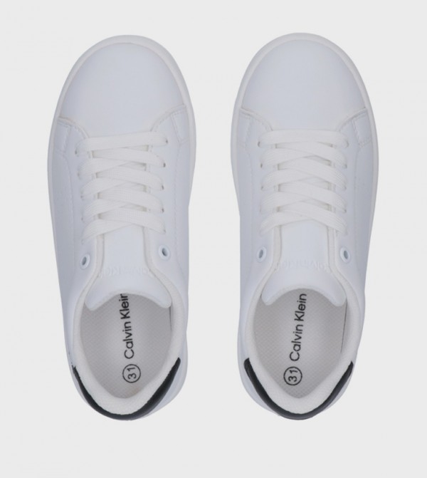 Calvin Klein Calvin Klein - White Low Top