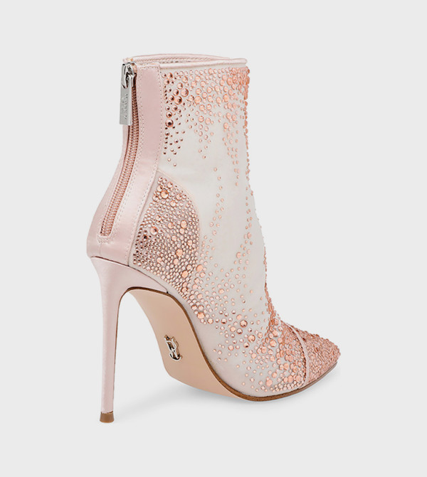 Steve Madden  Boots - Pink Ankle length Boots