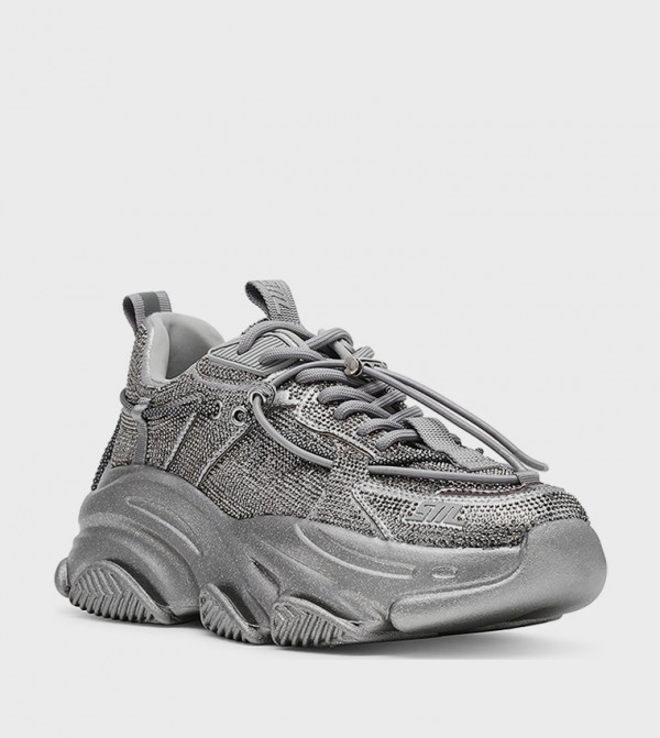 Steve Madden  Shoes - Grey Low Top