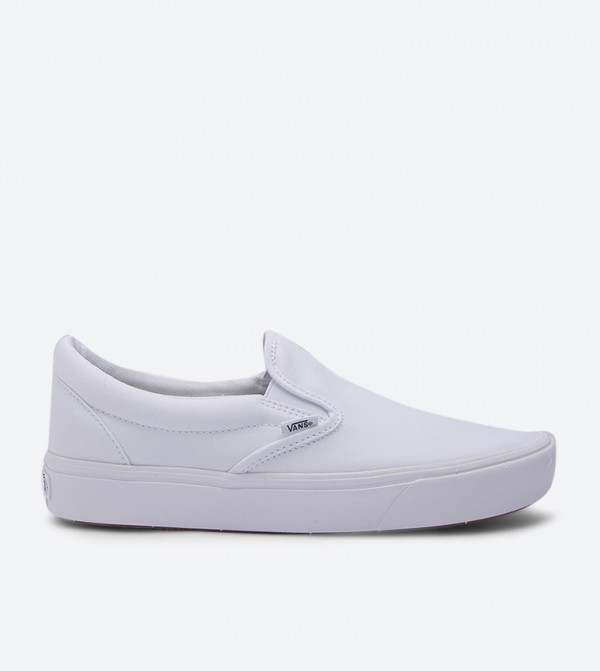 Vans Vans - White Slip-ons