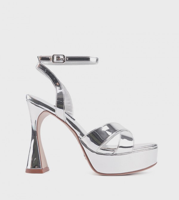 Nine West  Heels - Silver Heels