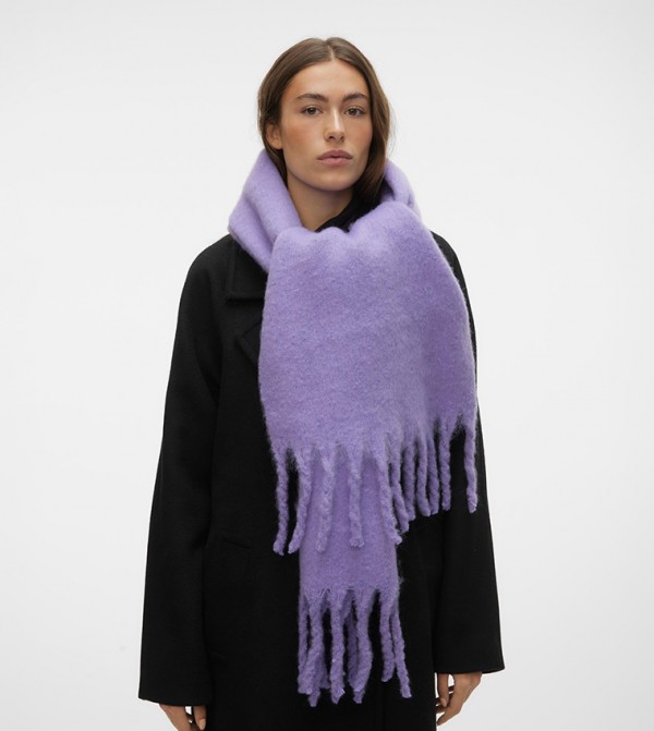 Vero Moda VERO MODA - Purple Woollen Scarves