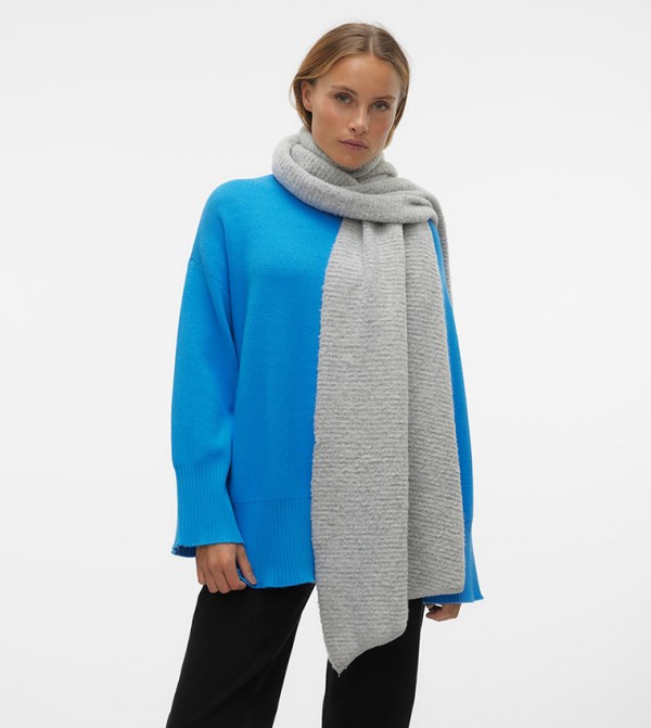 Vero Moda VERO MODA - Grey Woollen Scarves