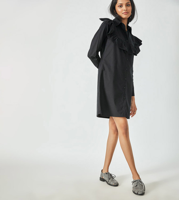 ذا ليبل لايف&nbsp; ذا ليبل لايف - أسود فساتين كاجوال