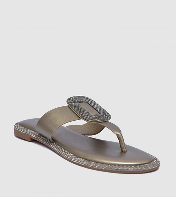 VINCCI VINCCI - Brown Flat Sandals