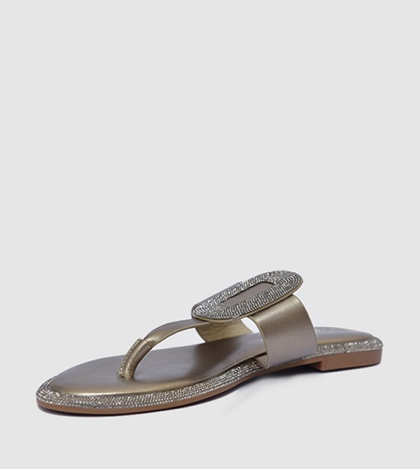 VINCCI VINCCI - Brown Flat Sandals