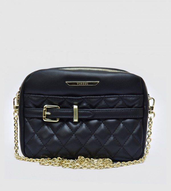 VINCCI  - Black Shoulder bags