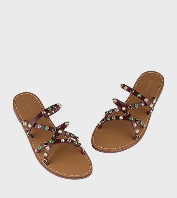 VINCCI VINCCI - Red Flat Sandals