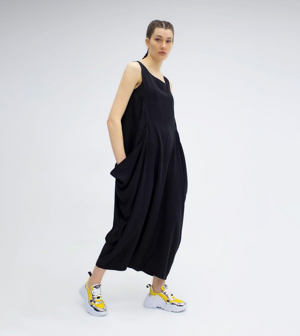 ViaDelleRose ViaDelleRose - Black Casual Dresses