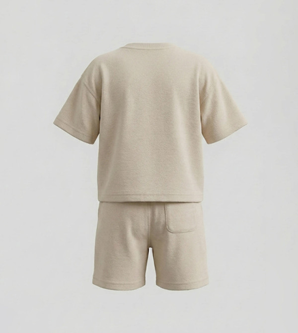 BABIES & MORE BABIES & MORE - Cream T-shirts & Bottoms