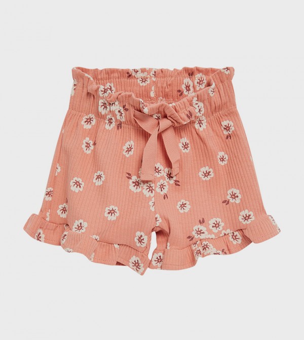 BABIES & MORE BABIES & MORE - Peach Top & Shorts