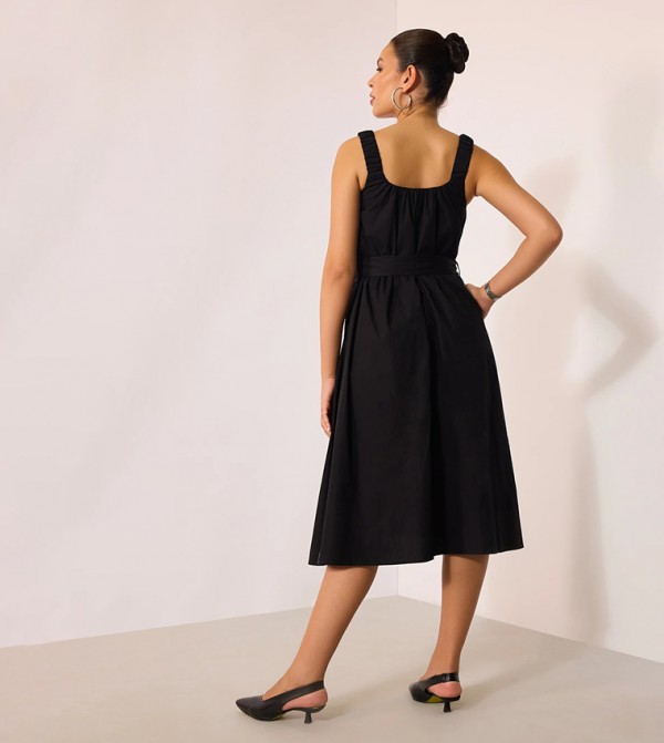 فيرجيو VIRGIO - أسود Midi Dresses
