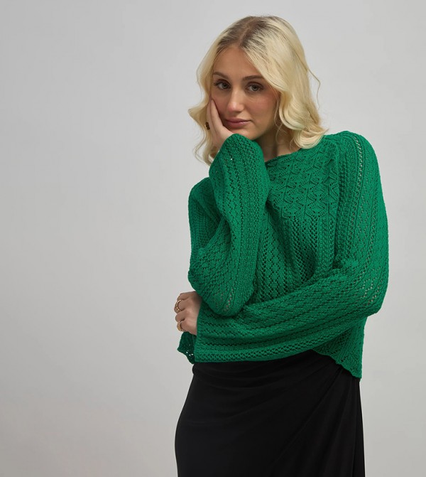 Virgio  Casual Tops - Green Casual Tops