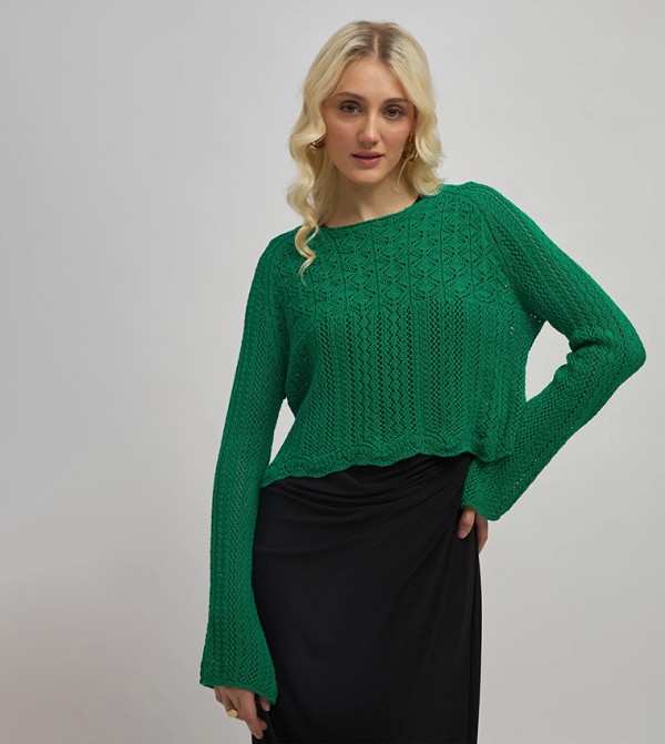 Virgio  Casual Tops - Green Casual Tops
