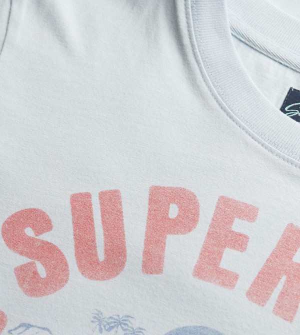 Superdry  - Blue Casual T-Shirts