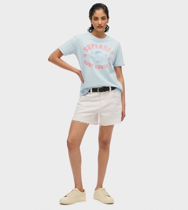 Superdry  - Blue Casual T-Shirts