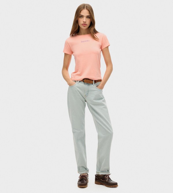 Superdry  - Pink Casual T-Shirts