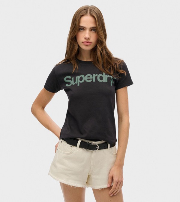 Superdry  - Black Casual T-Shirts