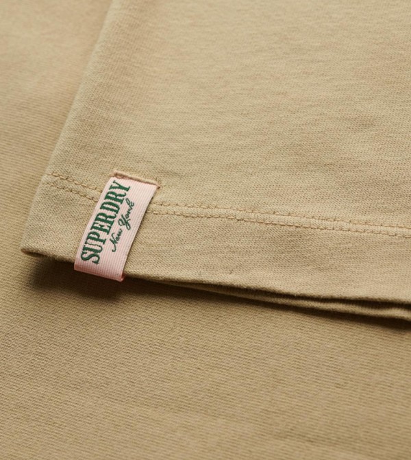 Superdry  - Beige Casual T-Shirts