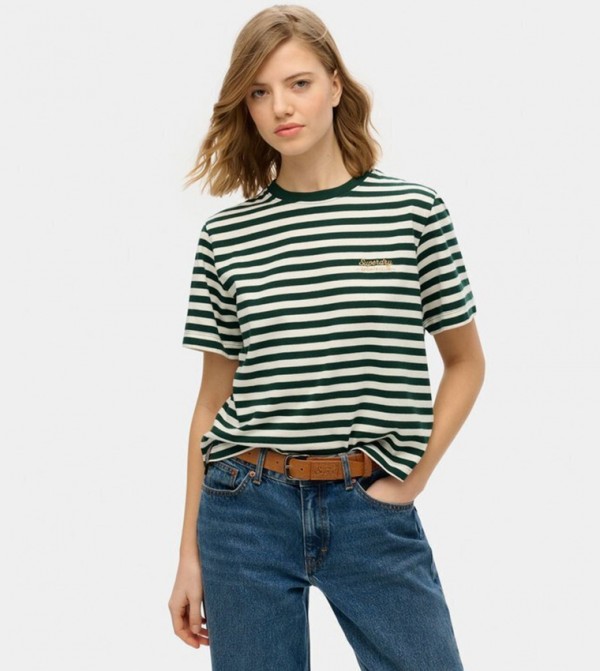 Superdry  - Green Casual T-Shirts