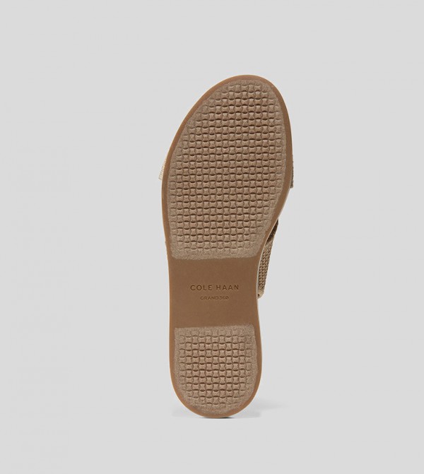 كول هان  - بيج Flat Sandals