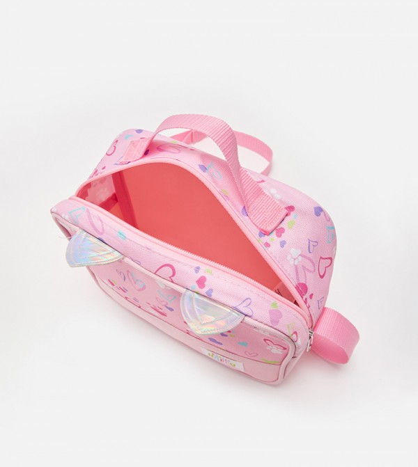 اٍل سي واي كيكي  اكسسوارات أطفال  - وردي علب الغداء