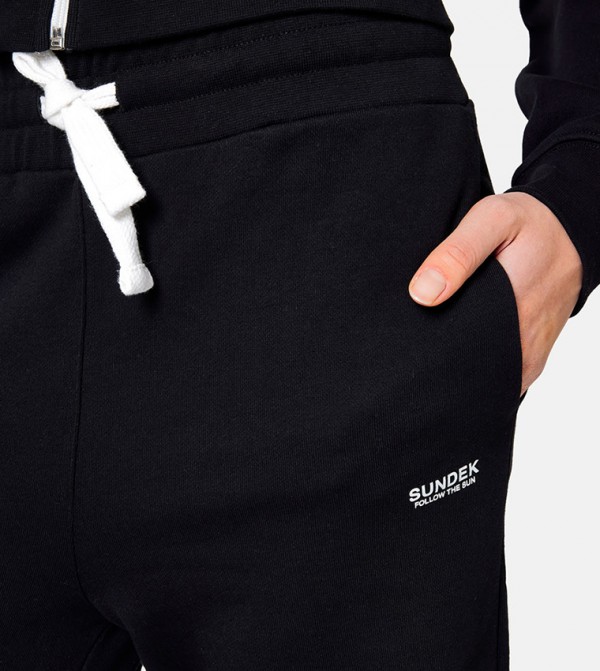 SUNDEK  - Black Track Pants/Joggers