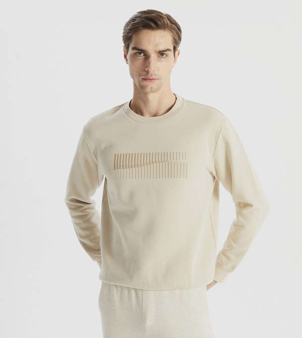 LC Waikiki  - Beige Sweatshirts