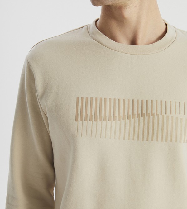 LC Waikiki  - Beige Sweatshirts